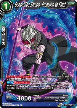 Demon God Shroom, Preparing to Fight (BT17-124) [Ultimate Squad]