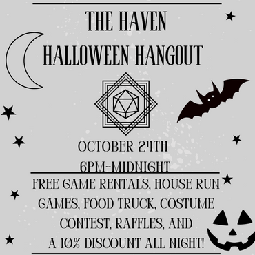 10-24 Haven Halloween Hangout! ticket