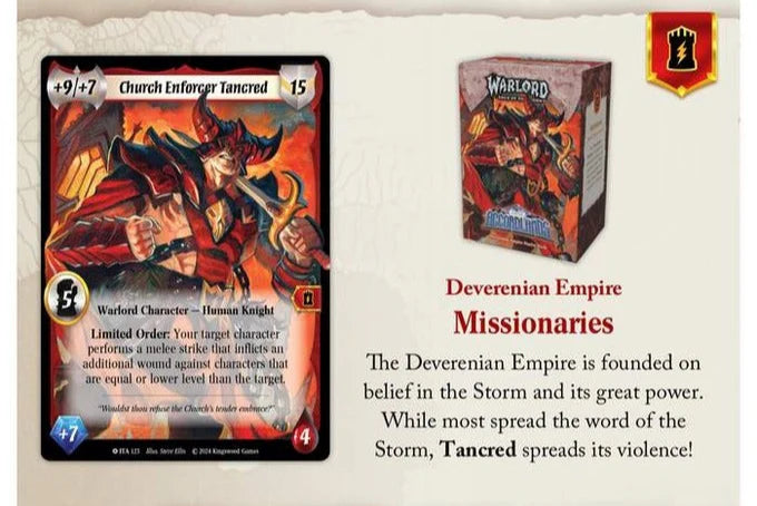 Warlord CCG: Saga of the Storm- Into the Accordlands Starter Deck