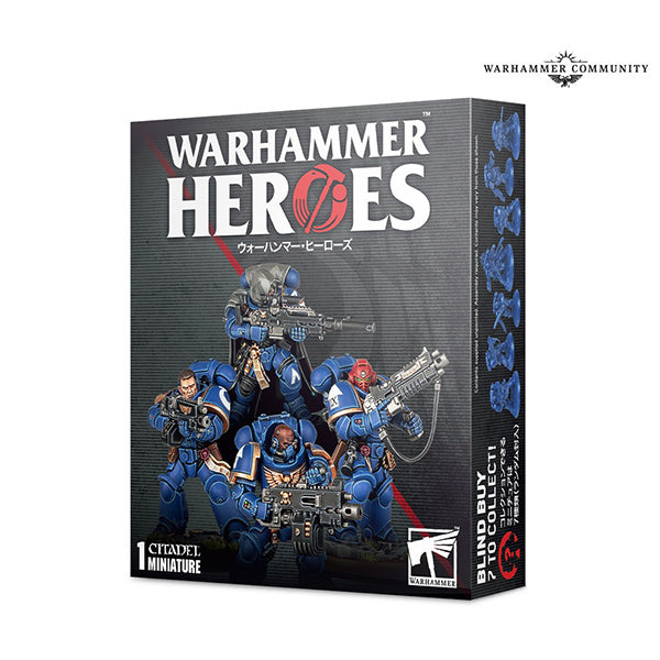 Warhammer Heroes: Series 1 Ultramarine Blind Box Booster Warhammer Heroes: Series 1 Ultramarine Blind Box Booster