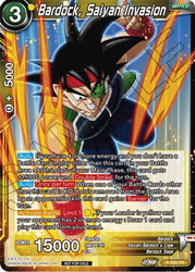 Bardock, Saiyan Invasion (Zenkai Series Tournament Pack Vol.4) (P-509) [Tournament Promotion Cards]