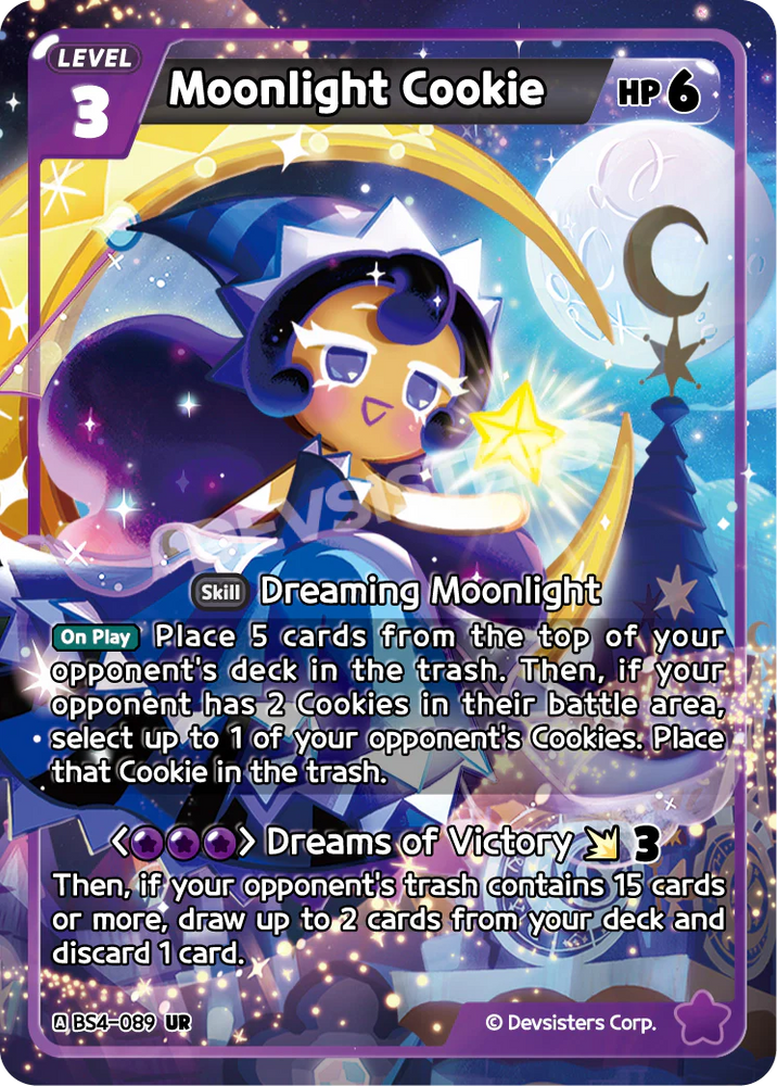 Moonlight Cookie (BS4-089) UR [Age of Heroes and Kingdoms]