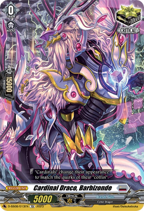 Cardinal Draco, Barbizonde (D-SS08/013EN) [Festival Booster 2023]