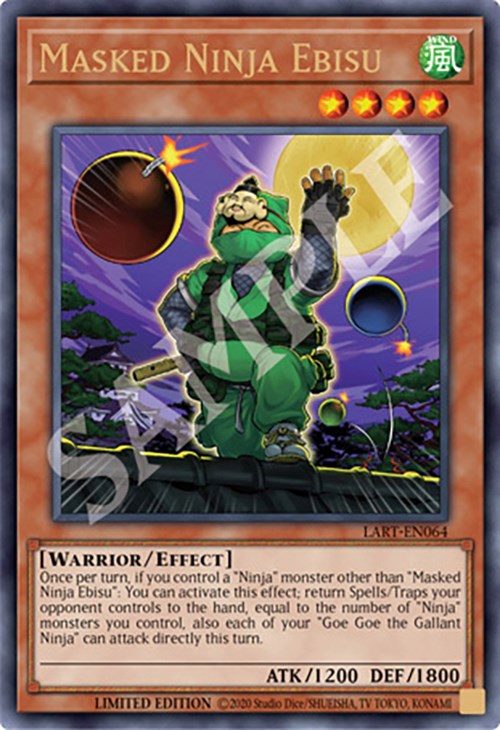 plant yugioh deck Masked Ninja Ebisu [LART-EN064] Ultra Rare