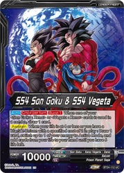 SS4 Son Goku & SS4 Vegeta // SS4 Vegito, Sparking Potara Warrior (BT24-112) [Beyond Generations Prerelease Promos]