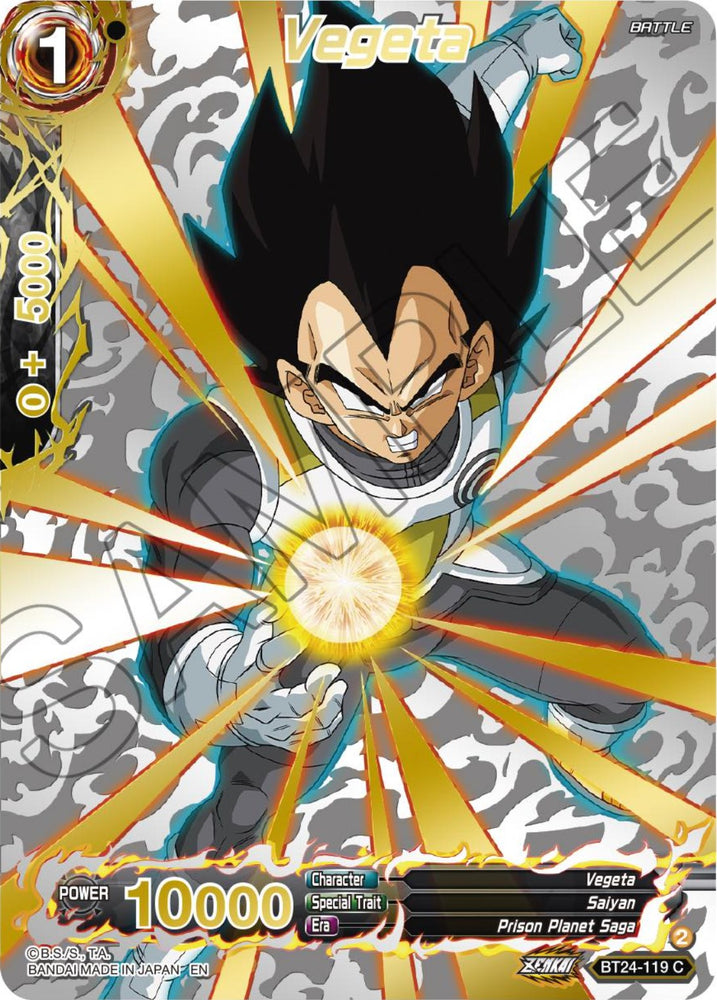 Vegeta (Collector Booster) (BT24-119) [Beyond Generations]