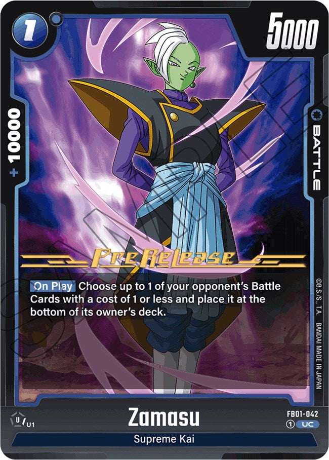 Zamasu (FB01-042) [Awakened Pulse Pre-Release Cards]