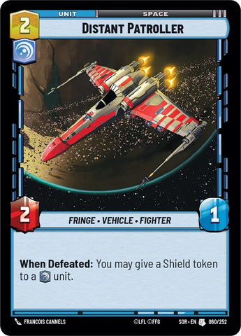 Image for Distant Patroller (060/252) [Spark of Rebellion] - Star Wars: Unlimited