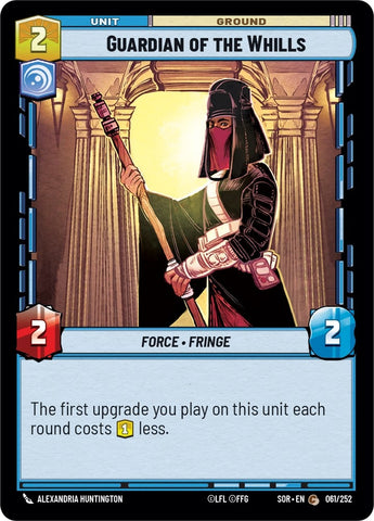 Image for Guardian of the Whills (061/252) [Spark of Rebellion] - Star Wars: Unlimited
