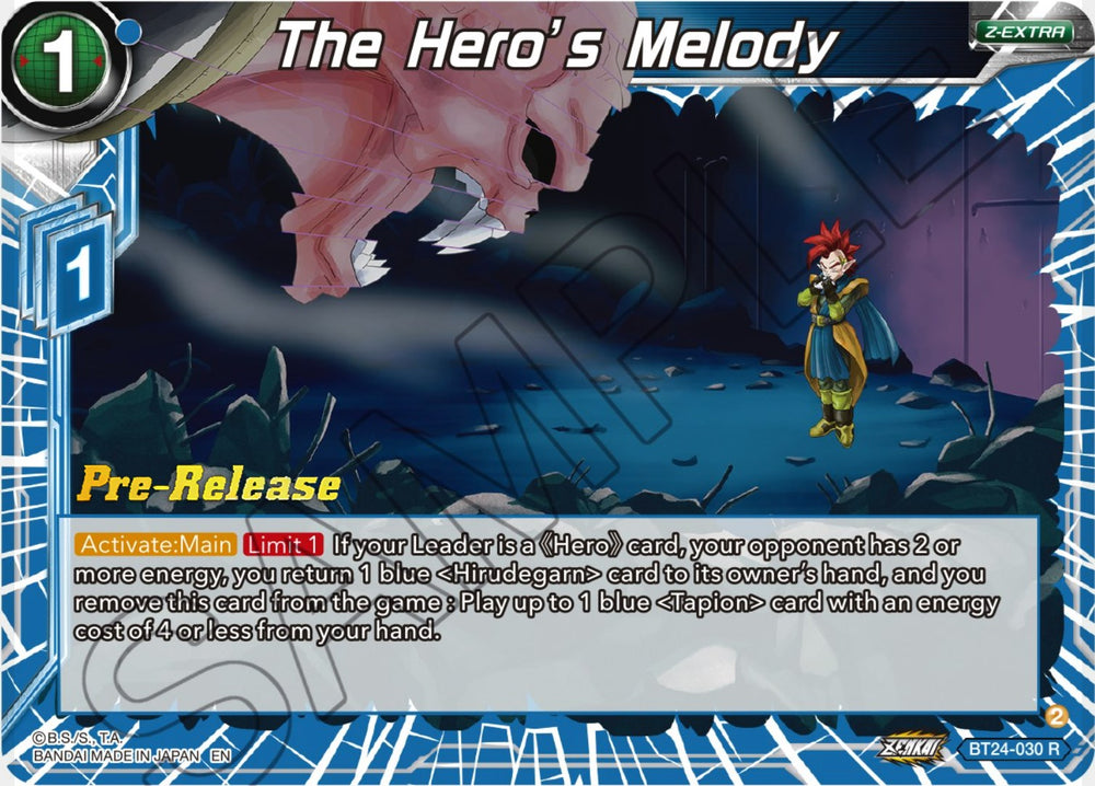 The Hero's Melody (BT24-030) [Beyond Generations Prerelease Promos]