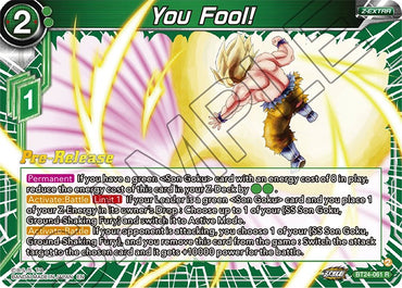 You Fool! (BT24-061) [Beyond Generations Prerelease Promos]