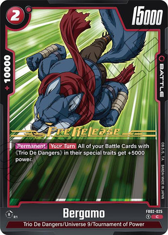 Bergamo [Blazing Aura Pre-Release Cards]