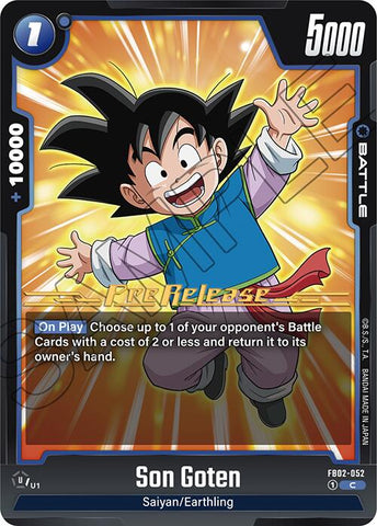 Son Goten (FB02-052) [Blazing Aura Pre-Release Cards]