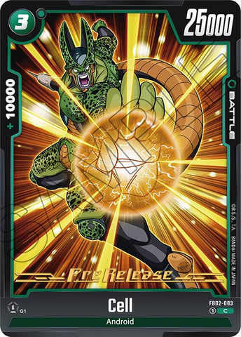 Cell (FB02-083) [Blazing Aura Pre-Release Cards]