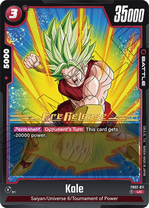 Kale [Blazing Aura Pre-Release Cards]