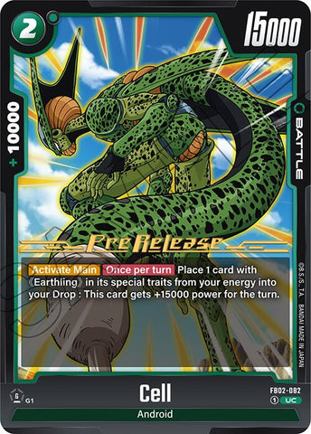 Cell (FB02-082) [Blazing Aura Pre-Release Cards]