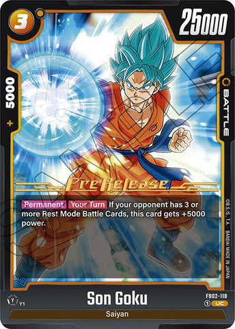 Son Goku (FB02-118) [Blazing Aura Pre-Release Cards]