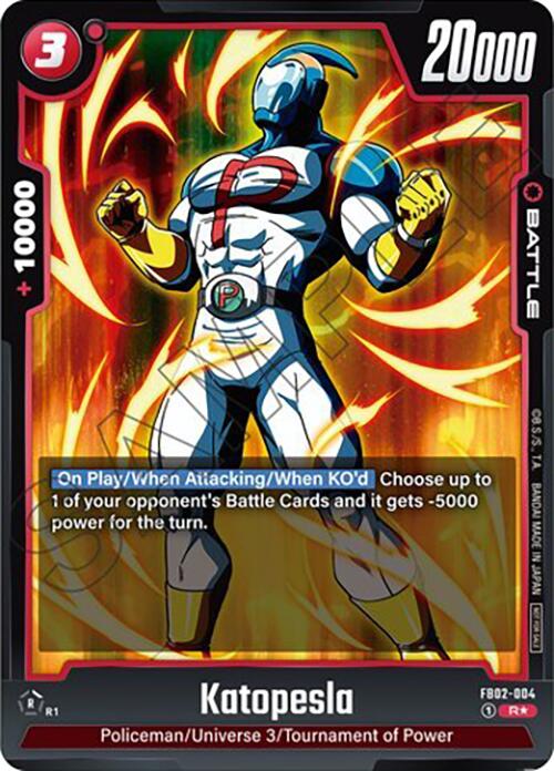 Katopesla (FB02-004) (Tournament Pack 02) [Fusion World Tournament Cards]