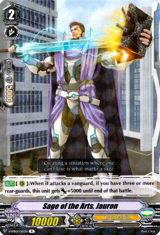 Sage of the Arts, Jauron (V-MB01/015EN) [PSYqualia Strife]