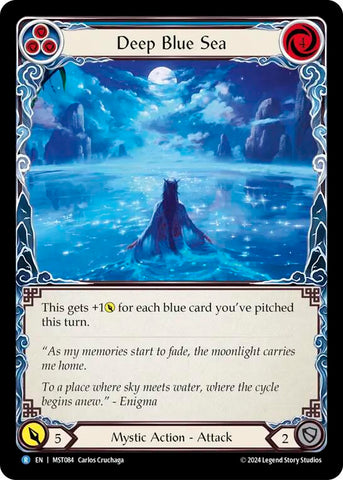 Deep Blue Sea [MST084] (Part the Mistveil)  Rainbow Foil