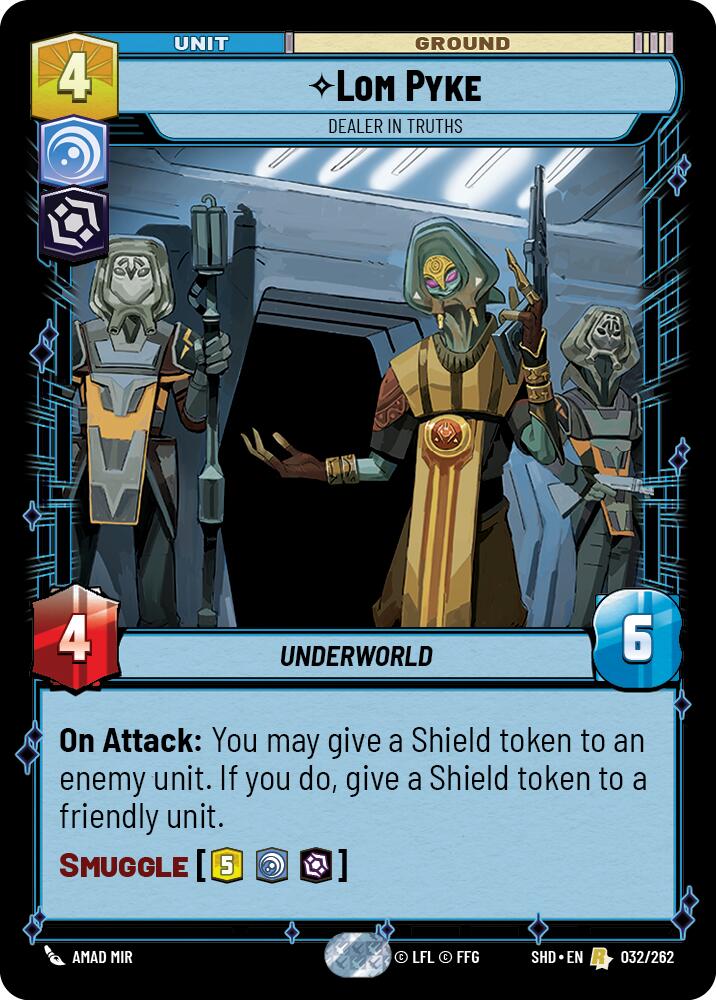 Lom Pyke - Dealer in Truths (032/262) (032/262) [Shadows of the Galaxy]