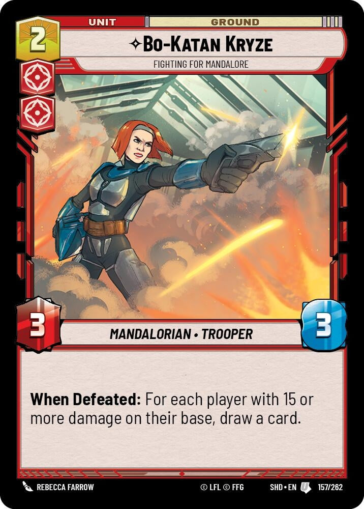 Image for Bo-Katan Kryze - Fighting For Mandalore (157/262) (SHD) - Star Wars: Unlimited