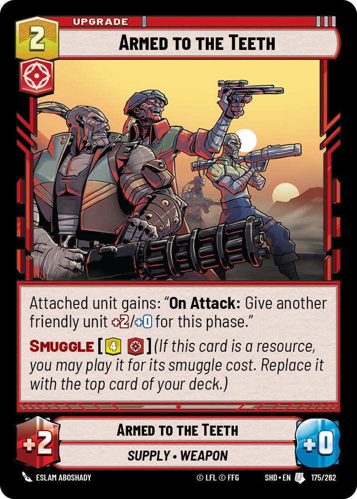Armed to the Teeth (175/262) (175/262) [Shadows of the Galaxy]