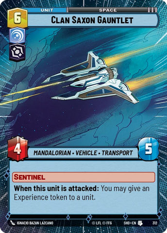 Image for Clan Saxon Gauntlet (Hyperspace) (312) (SHD) - Star Wars: Unlimited