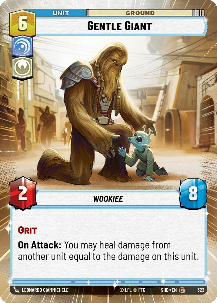Image for Gentle Giant (Hyperspace) (323) (SHD) - Star Wars: Unlimited