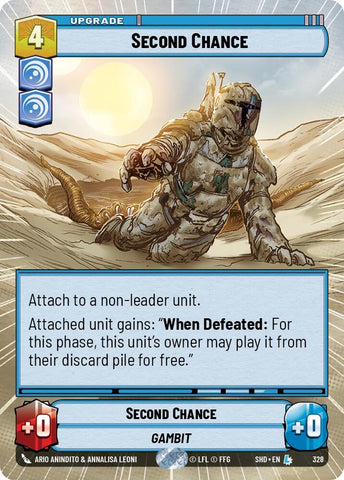 Image for Second Chance (Hyperspace) (328) (SHD) - Star Wars: Unlimited