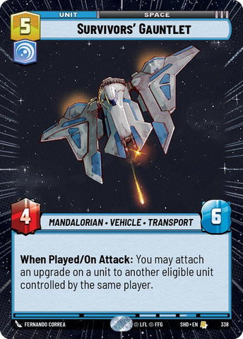 Image for Survivors' Gauntlet (Hyperspace) (338) (SHD) - Star Wars: Unlimited