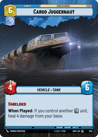 Image for Cargo Juggernaut (Hyperspace) (340) (SHD) - Star Wars: Unlimited