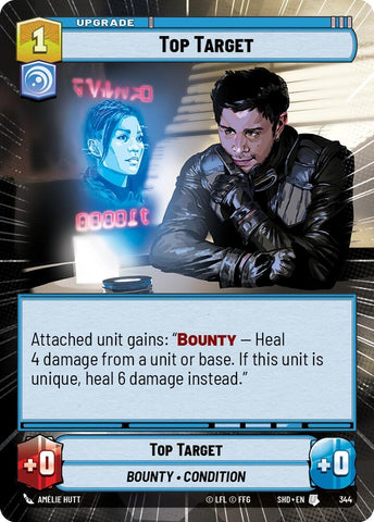 Image for Top Target (Hyperspace) (344) (SHD) - Star Wars: Unlimited