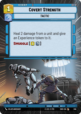 Image for Covert Strength (Hyperspace) (348) (SHD) - Star Wars: Unlimited