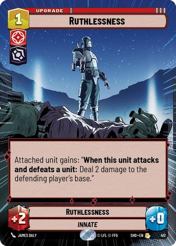 Image for Ruthlessness (Hyperspace) (412) [Shadows of the Galaxy] - Star Wars: Unlimited