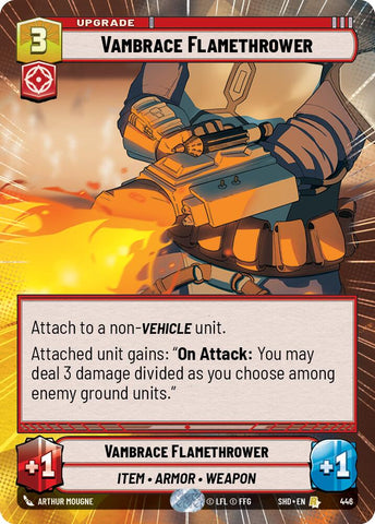 Vambrace Flamethrower (446) (Hyperspace) (446) [Shadows of the Galaxy]