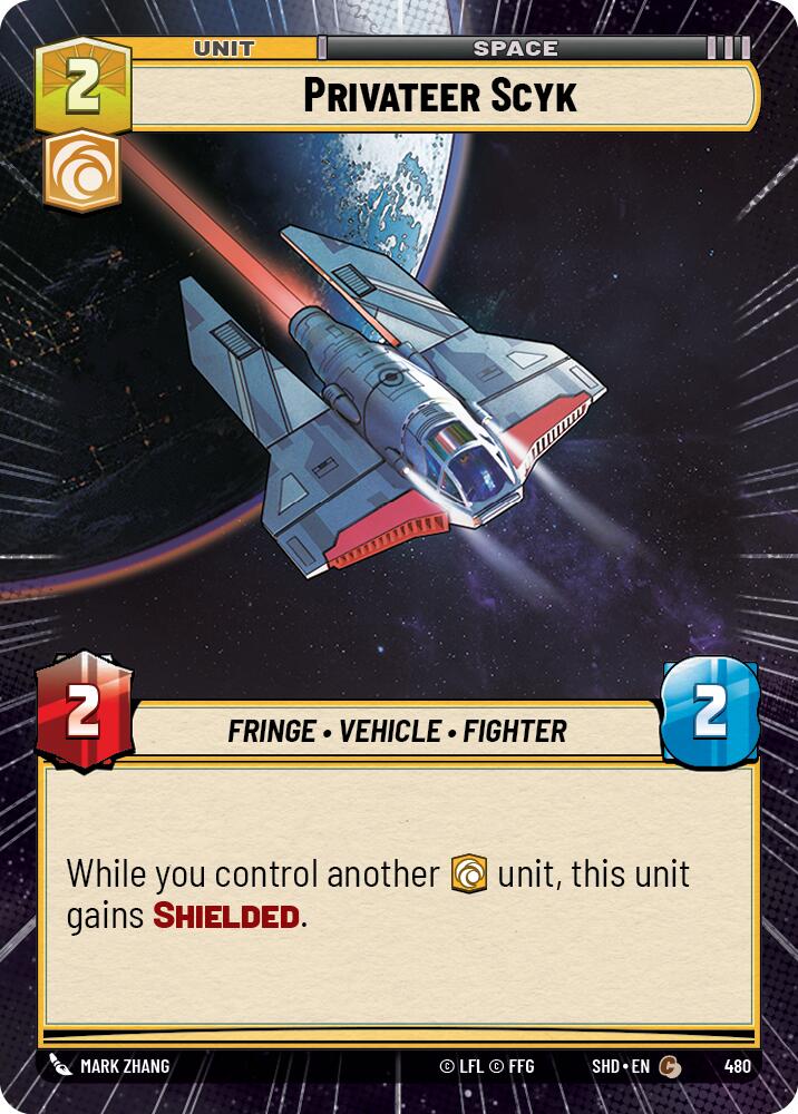 Privateer Scyk (480) (Hyperspace) (480) [Shadows of the Galaxy]