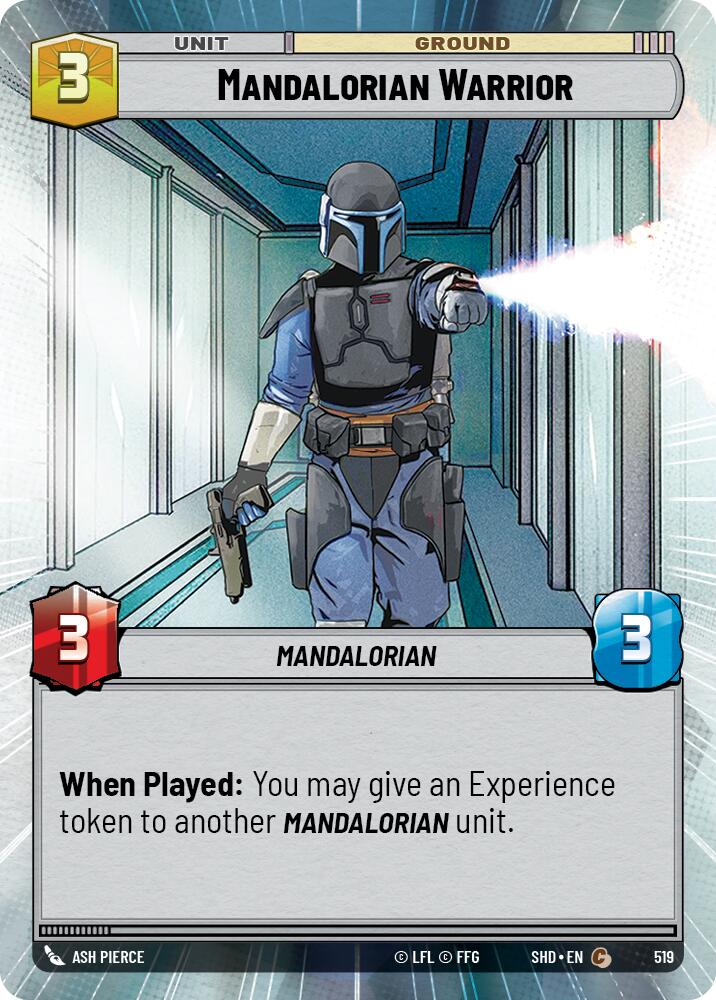 Mandalorian Warrior (519) (Hyperspace) (519) [Shadows of the Galaxy]