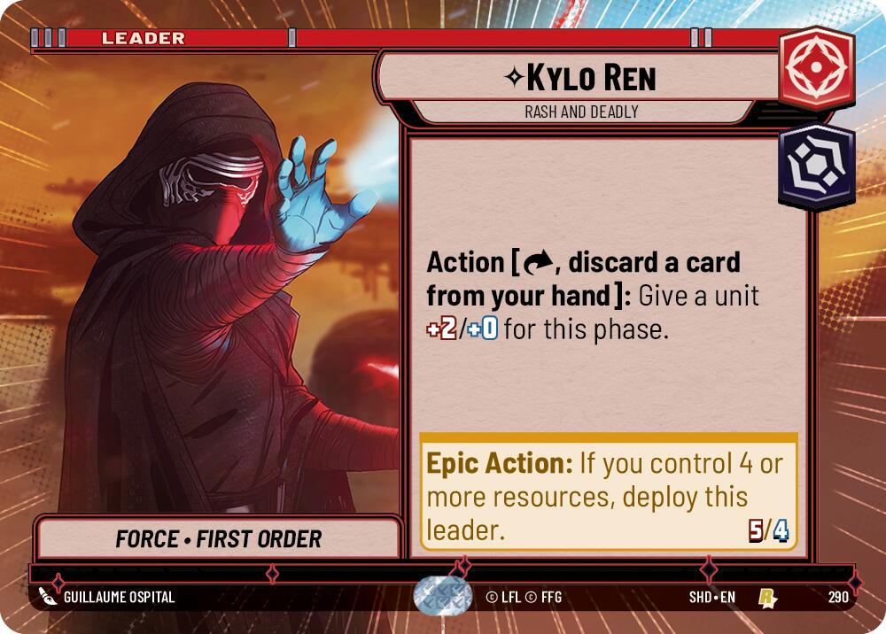 Kylo Ren - Rash and Deadly (290) (Hyperspace) (290) [Shadows of the Galaxy]