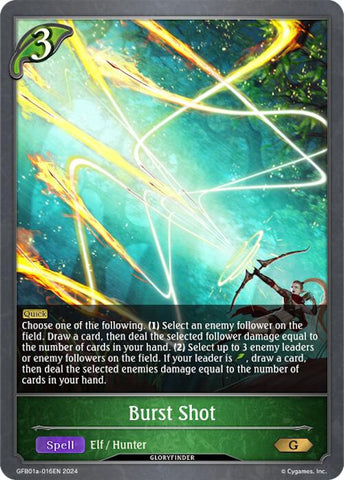 Burst Shot (GFB01a-016EN) [Gloryfinder Bundle 01: Guide to Glory]