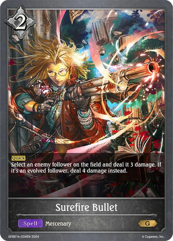 Surefire Bullet (GFB01b-034EN) [Guide to Glory]