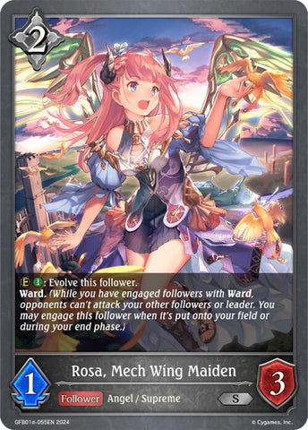 Rosa, Mech Wing Maiden (GFB01d-055EN) [Guide to Glory]