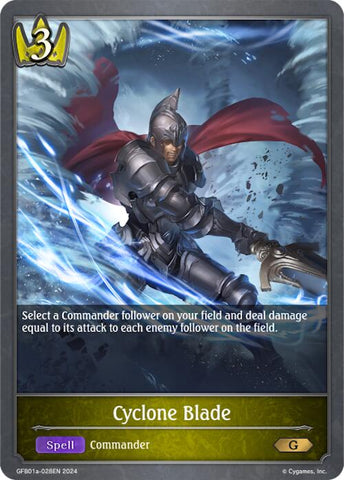 Cyclone Blade (GFB01a-028EN) [Guide to Glory]