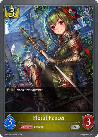 Floral Fencer (GFB01a-036EN) [Guide to Glory]