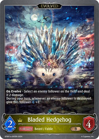 Bladed Hedgehog (Evolved) (GFB01a-063EN) [Guide to Glory]
