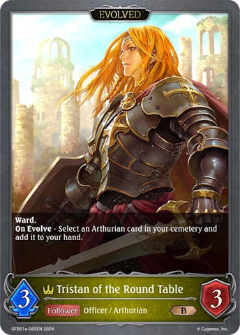 Tristan of the Round Table (Evolved) (GFB01a-065EN) [Guide to Glory]