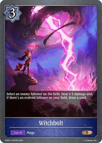Witchbolt (GFB01c-061EN) [Guide to Glory]