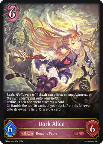 Dark Alice (GFB01b-014EN) [Guide to Glory]