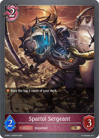 Spartoi Sergeant (GFB01c-062EN) [Guide to Glory]
