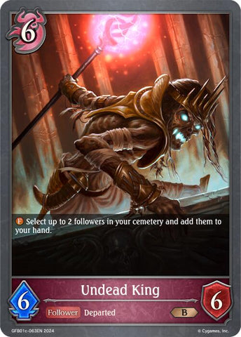 Undead King (GFB01c-063EN) [Guide to Glory]